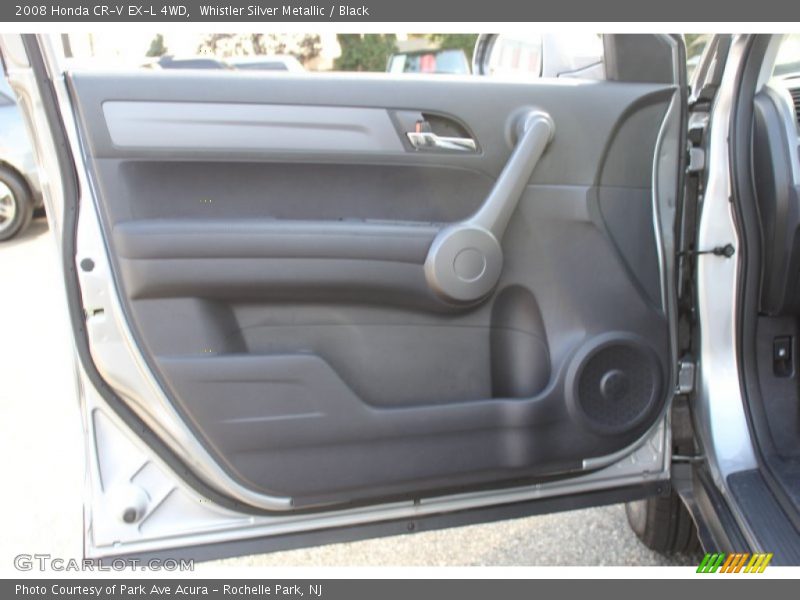 Whistler Silver Metallic / Black 2008 Honda CR-V EX-L 4WD