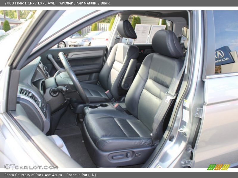 Whistler Silver Metallic / Black 2008 Honda CR-V EX-L 4WD