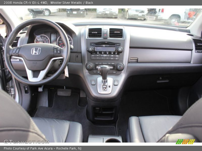 Whistler Silver Metallic / Black 2008 Honda CR-V EX-L 4WD
