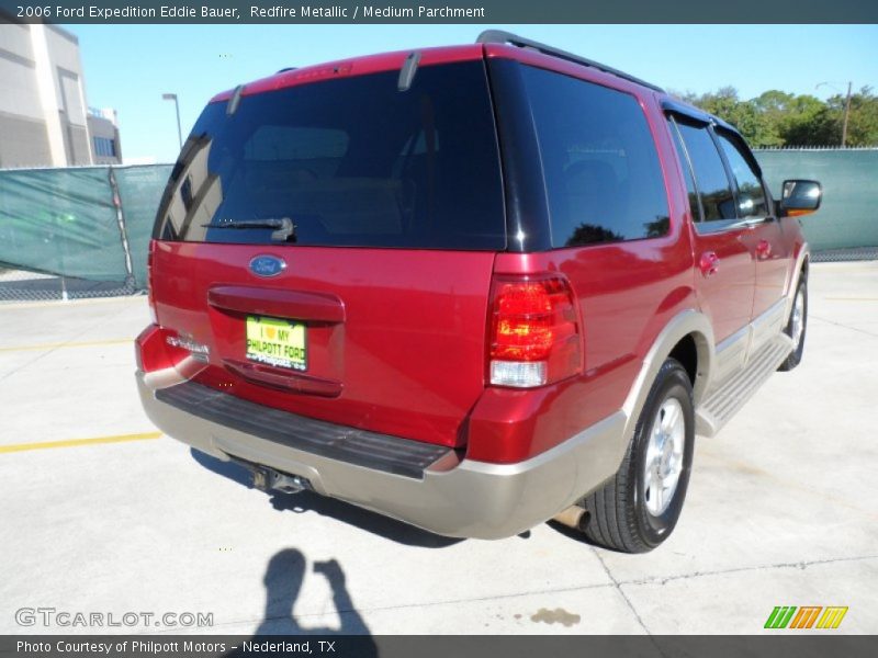 Redfire Metallic / Medium Parchment 2006 Ford Expedition Eddie Bauer