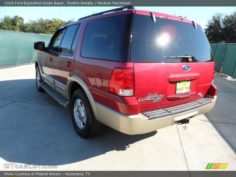 Redfire Metallic / Medium Parchment 2006 Ford Expedition Eddie Bauer
