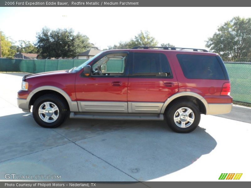 Redfire Metallic / Medium Parchment 2006 Ford Expedition Eddie Bauer