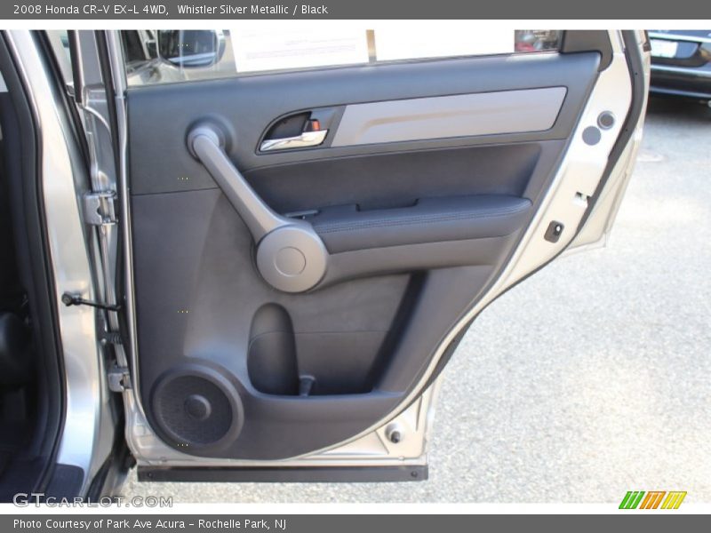 Whistler Silver Metallic / Black 2008 Honda CR-V EX-L 4WD
