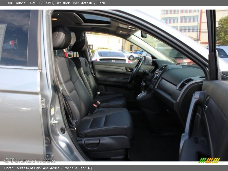 Whistler Silver Metallic / Black 2008 Honda CR-V EX-L 4WD