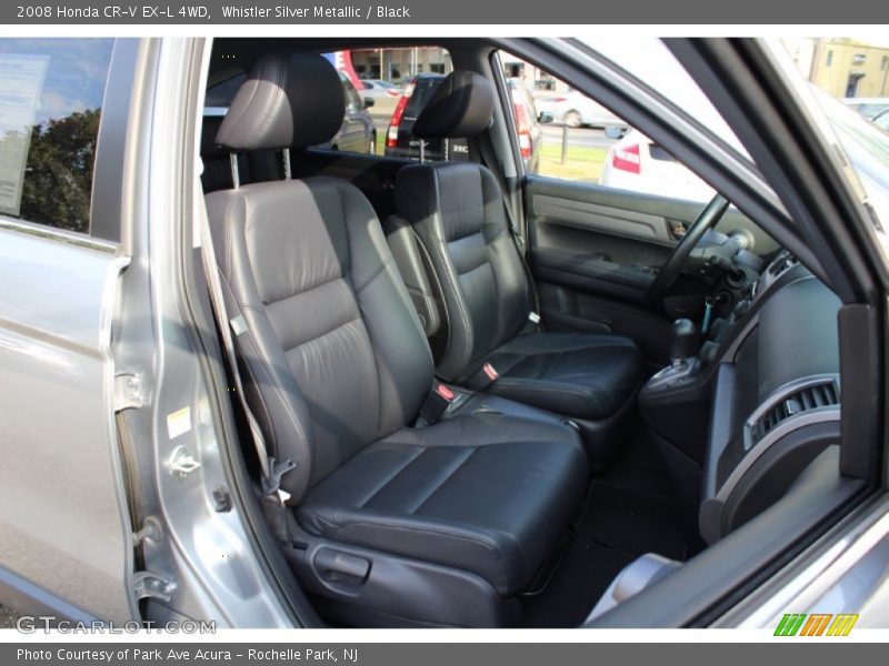 Whistler Silver Metallic / Black 2008 Honda CR-V EX-L 4WD