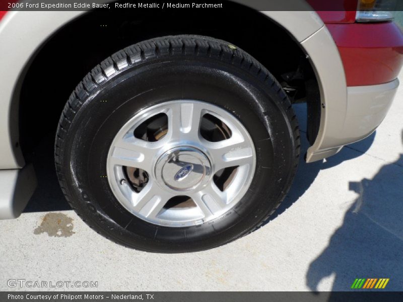 Redfire Metallic / Medium Parchment 2006 Ford Expedition Eddie Bauer