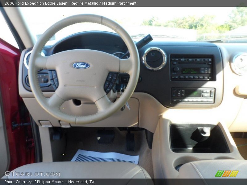 Redfire Metallic / Medium Parchment 2006 Ford Expedition Eddie Bauer