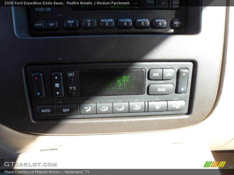 Redfire Metallic / Medium Parchment 2006 Ford Expedition Eddie Bauer