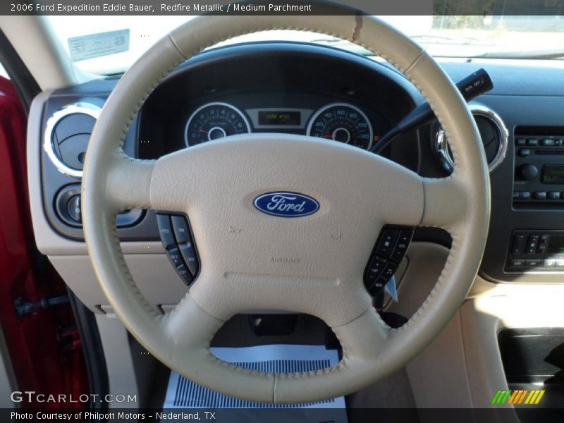 Redfire Metallic / Medium Parchment 2006 Ford Expedition Eddie Bauer