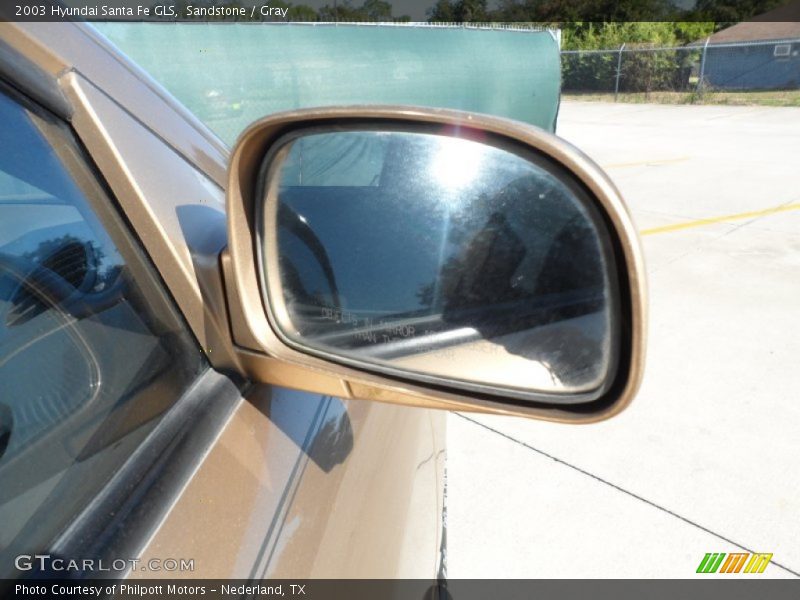 Sandstone / Gray 2003 Hyundai Santa Fe GLS