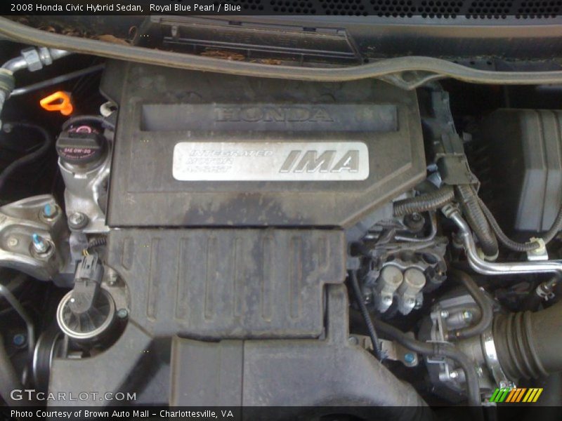  2008 Civic Hybrid Sedan Engine - 1.3L SOHC 8V i-VTEC 4 Cylinder IMA Gasoline/Electric Hybrid