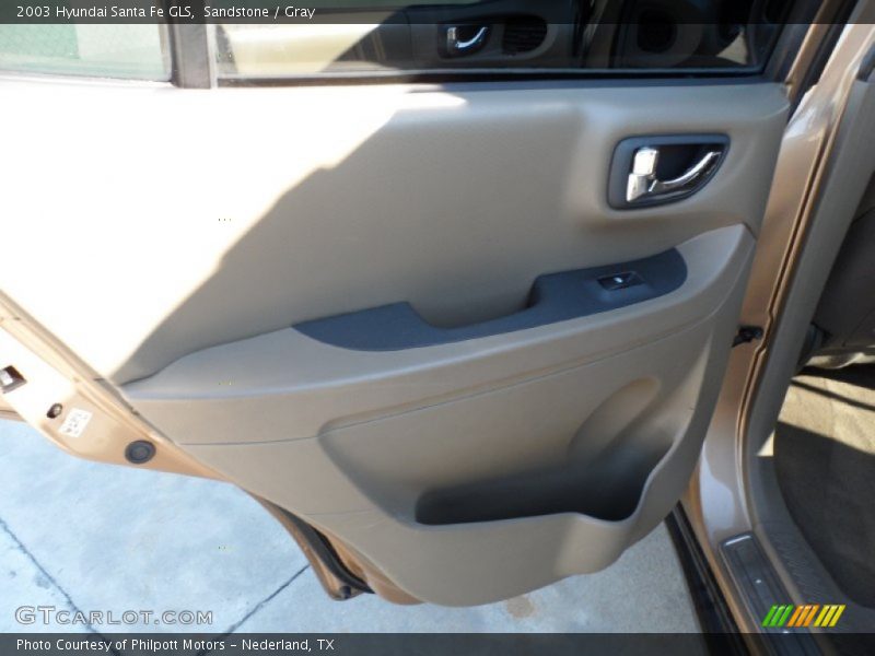 Sandstone / Gray 2003 Hyundai Santa Fe GLS