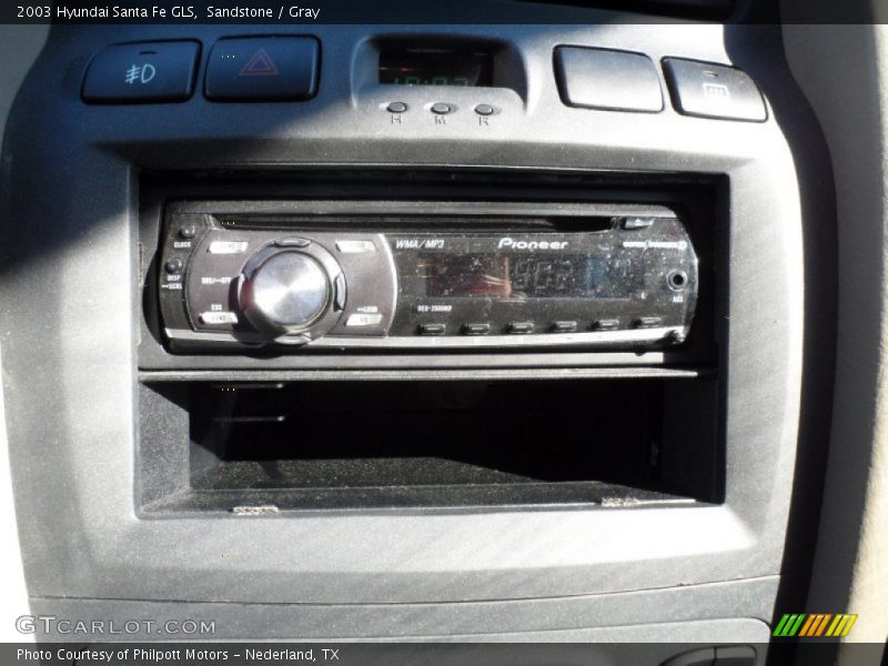 Sandstone / Gray 2003 Hyundai Santa Fe GLS