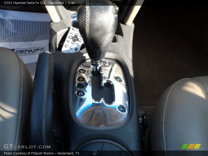 Sandstone / Gray 2003 Hyundai Santa Fe GLS