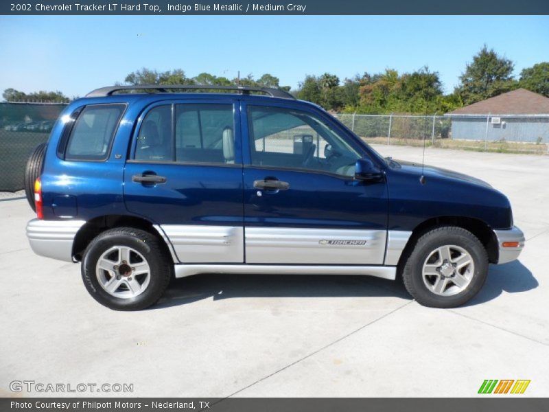  2002 Tracker LT Hard Top Indigo Blue Metallic