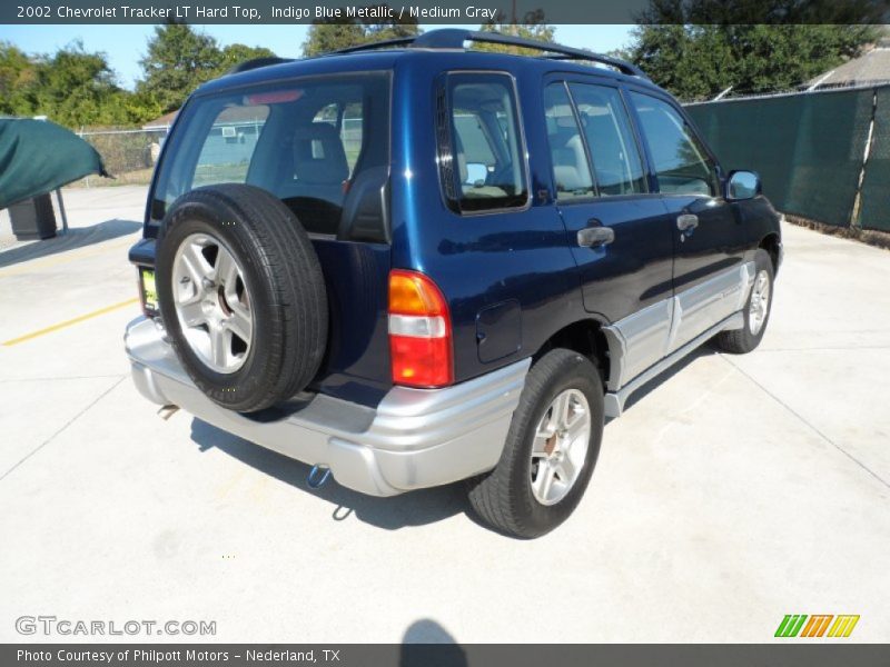  2002 Tracker LT Hard Top Indigo Blue Metallic