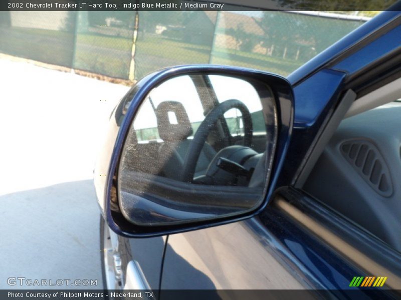 Indigo Blue Metallic / Medium Gray 2002 Chevrolet Tracker LT Hard Top