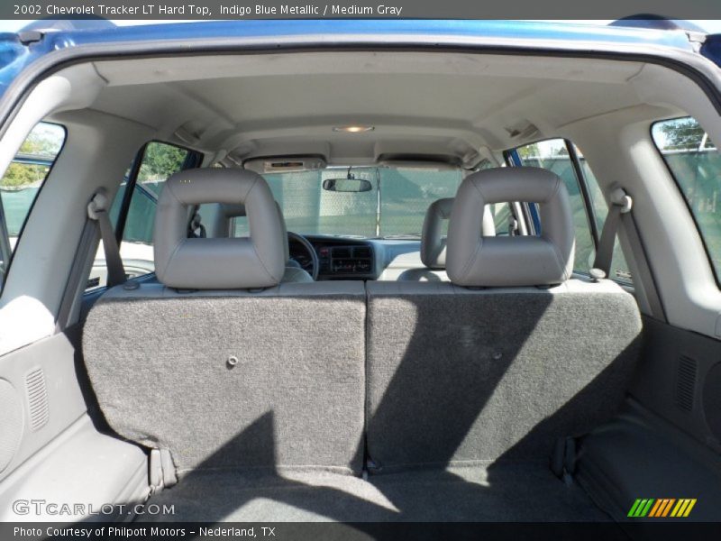 Indigo Blue Metallic / Medium Gray 2002 Chevrolet Tracker LT Hard Top