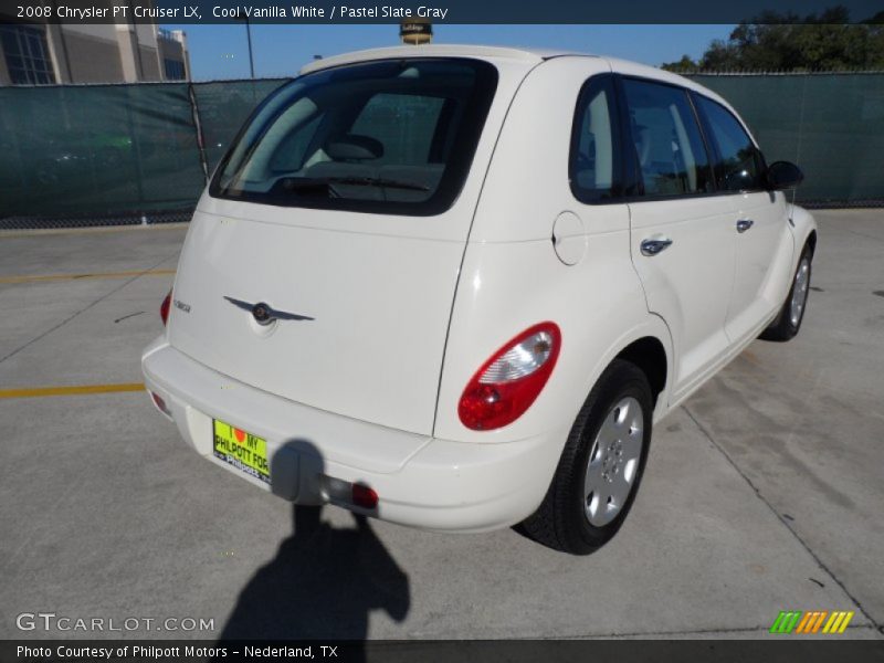 Cool Vanilla White / Pastel Slate Gray 2008 Chrysler PT Cruiser LX