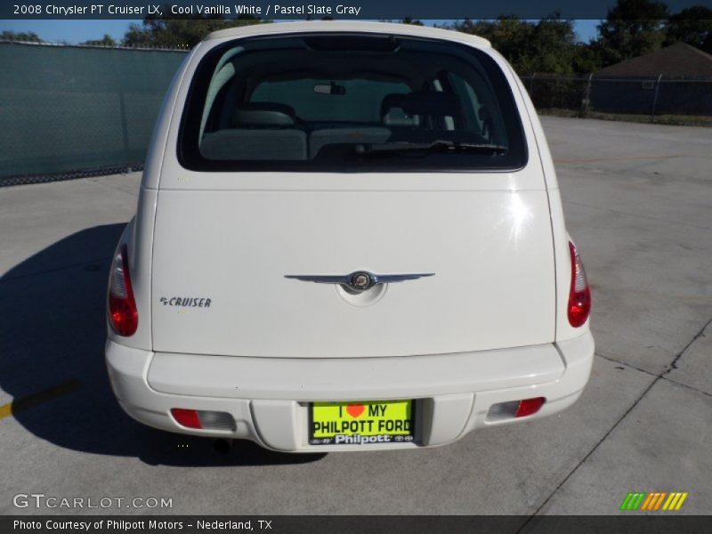 Cool Vanilla White / Pastel Slate Gray 2008 Chrysler PT Cruiser LX