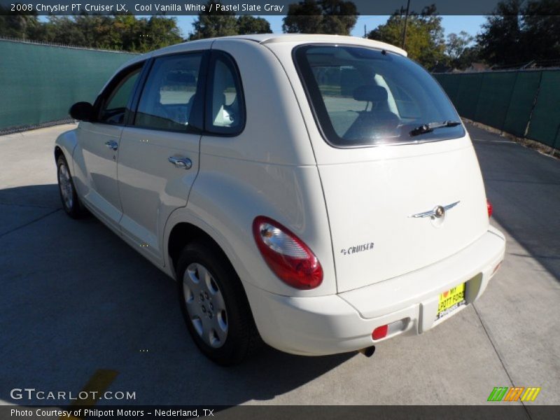Cool Vanilla White / Pastel Slate Gray 2008 Chrysler PT Cruiser LX