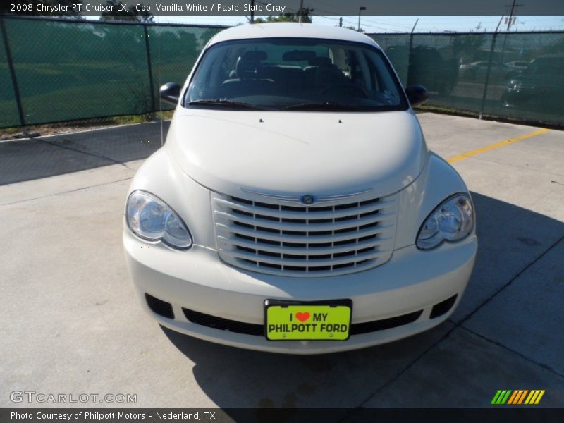 Cool Vanilla White / Pastel Slate Gray 2008 Chrysler PT Cruiser LX