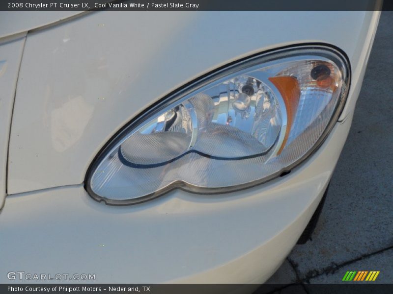 Cool Vanilla White / Pastel Slate Gray 2008 Chrysler PT Cruiser LX