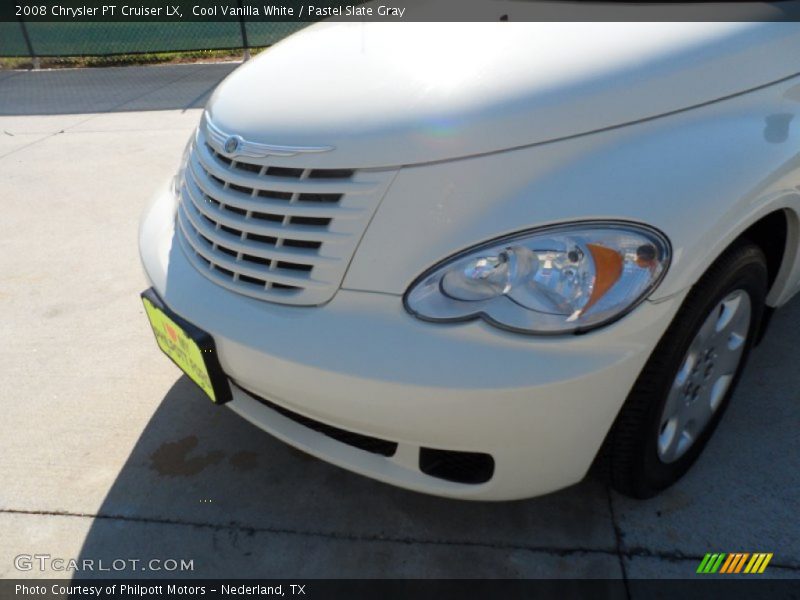 Cool Vanilla White / Pastel Slate Gray 2008 Chrysler PT Cruiser LX