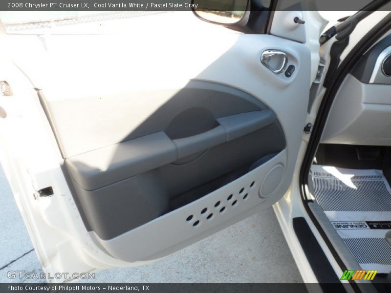 Cool Vanilla White / Pastel Slate Gray 2008 Chrysler PT Cruiser LX