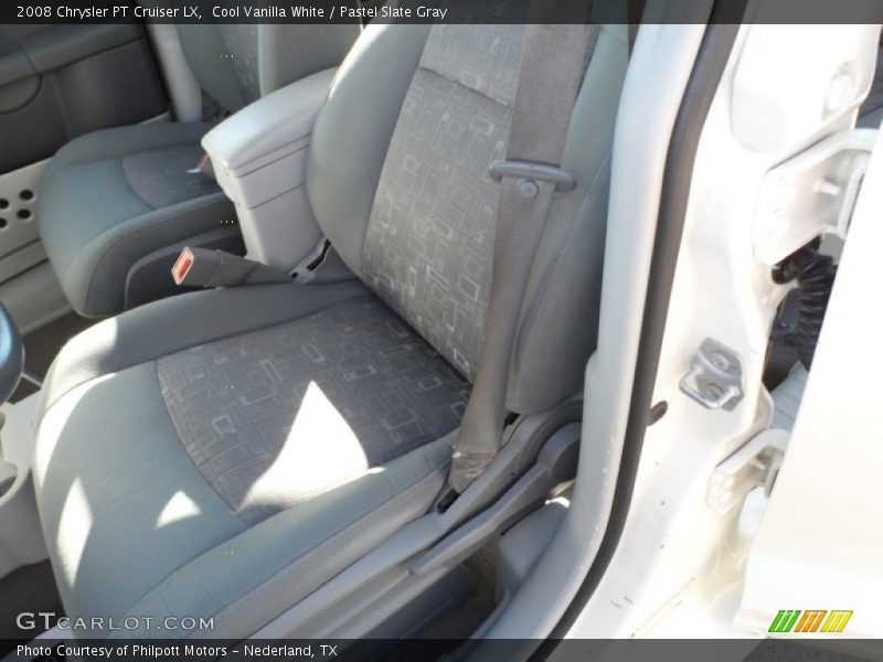 Cool Vanilla White / Pastel Slate Gray 2008 Chrysler PT Cruiser LX