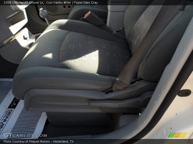 Cool Vanilla White / Pastel Slate Gray 2008 Chrysler PT Cruiser LX