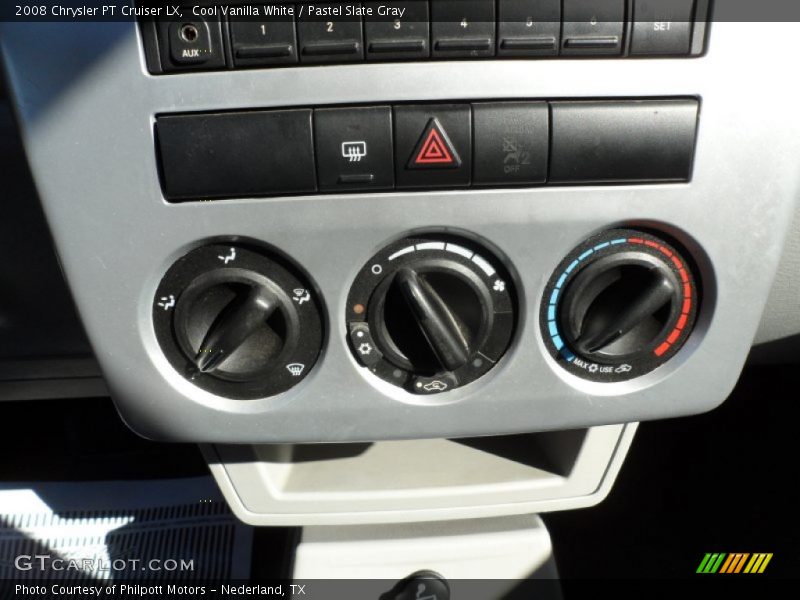 Cool Vanilla White / Pastel Slate Gray 2008 Chrysler PT Cruiser LX