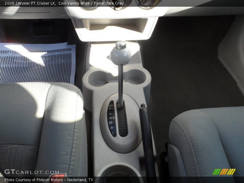 Cool Vanilla White / Pastel Slate Gray 2008 Chrysler PT Cruiser LX