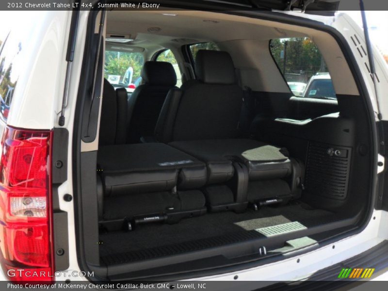 Summit White / Ebony 2012 Chevrolet Tahoe LT 4x4