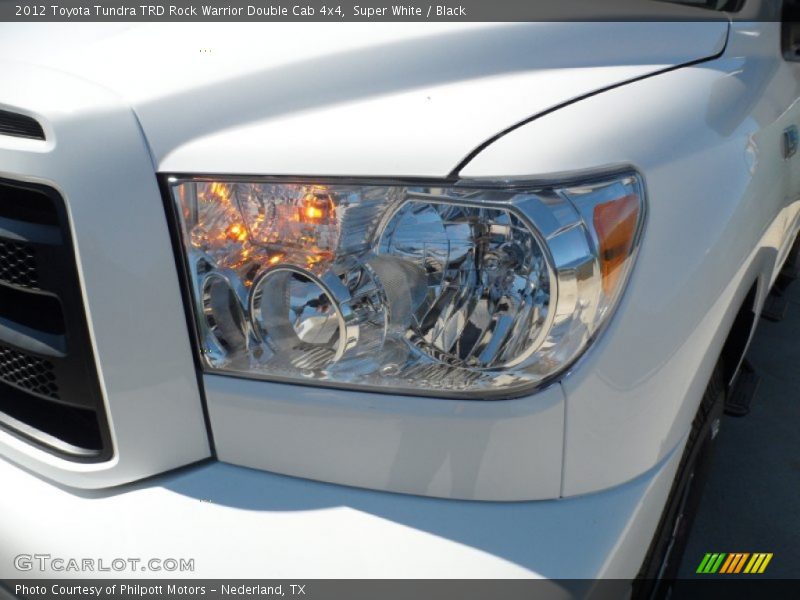 Super White / Black 2012 Toyota Tundra TRD Rock Warrior Double Cab 4x4