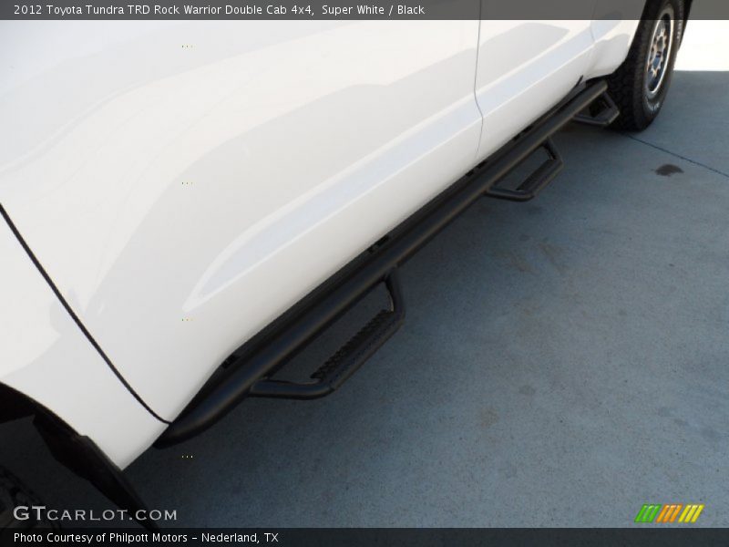 Super White / Black 2012 Toyota Tundra TRD Rock Warrior Double Cab 4x4