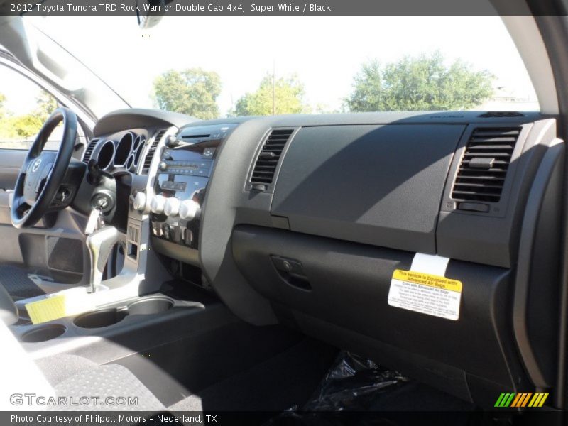 Super White / Black 2012 Toyota Tundra TRD Rock Warrior Double Cab 4x4