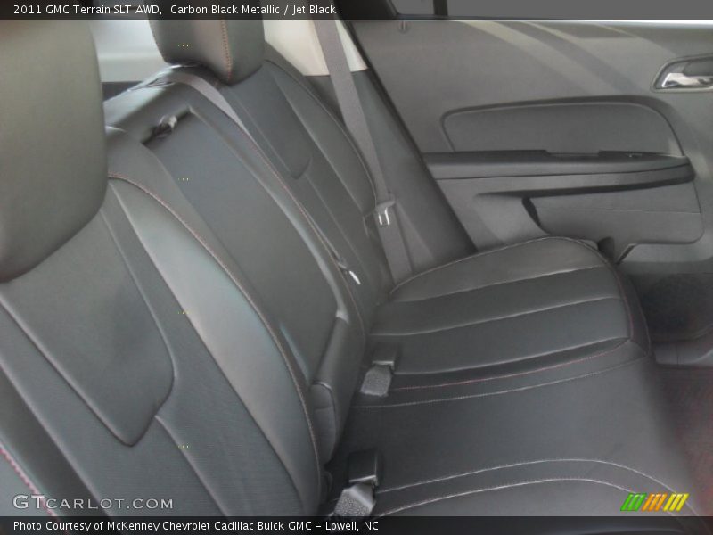 Carbon Black Metallic / Jet Black 2011 GMC Terrain SLT AWD