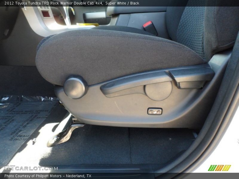 Super White / Black 2012 Toyota Tundra TRD Rock Warrior Double Cab 4x4