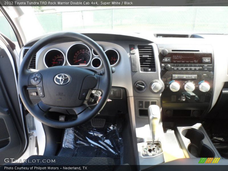 Super White / Black 2012 Toyota Tundra TRD Rock Warrior Double Cab 4x4