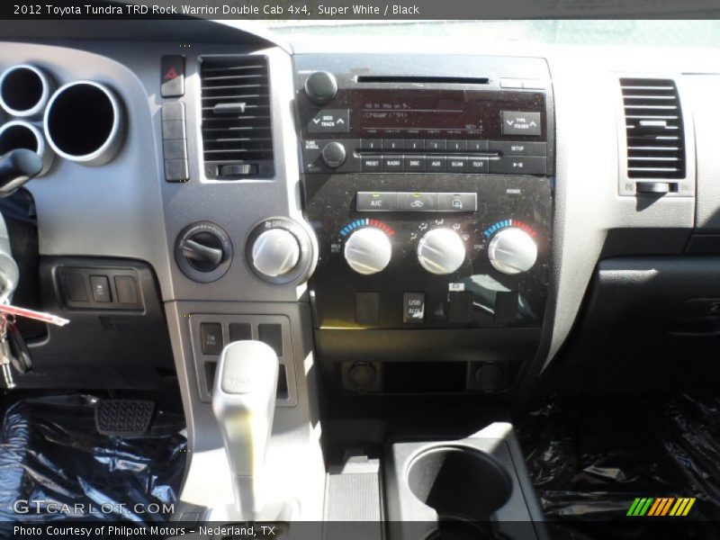 Super White / Black 2012 Toyota Tundra TRD Rock Warrior Double Cab 4x4
