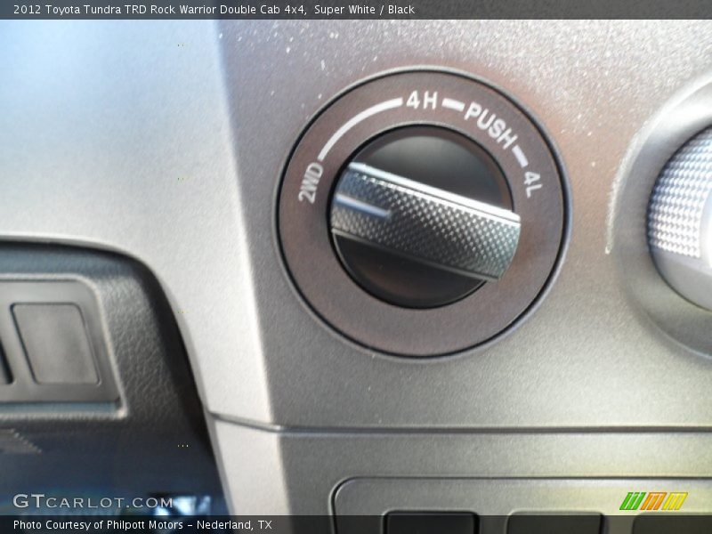 Super White / Black 2012 Toyota Tundra TRD Rock Warrior Double Cab 4x4