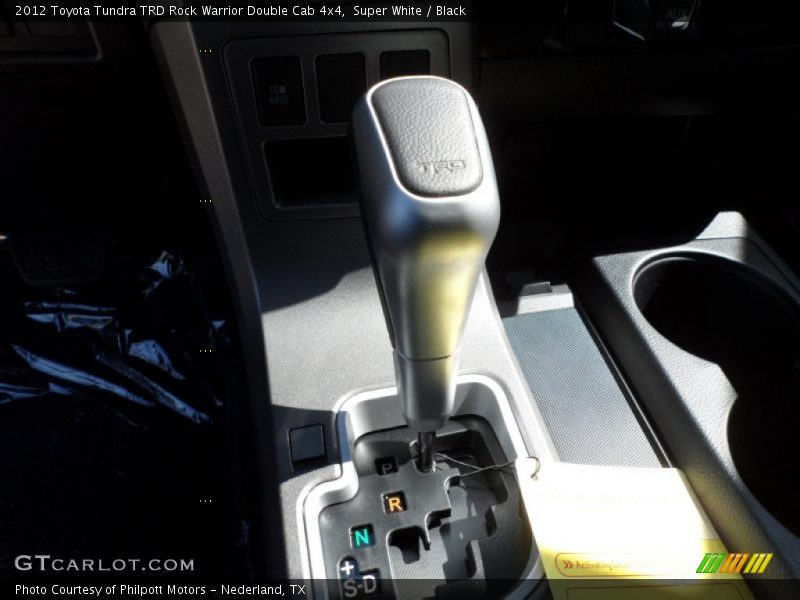  2012 Tundra TRD Rock Warrior Double Cab 4x4 6 Speed ECT-i Automatic Shifter