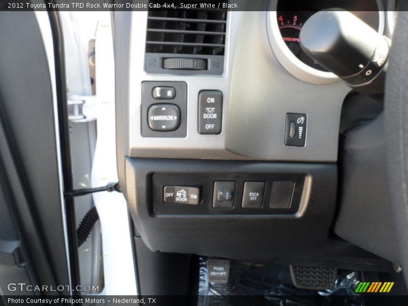 Super White / Black 2012 Toyota Tundra TRD Rock Warrior Double Cab 4x4