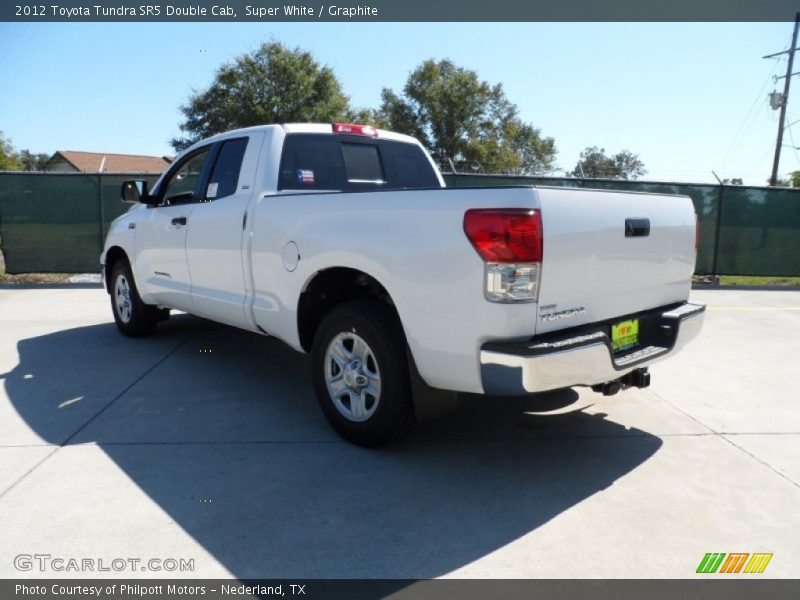 Super White / Graphite 2012 Toyota Tundra SR5 Double Cab