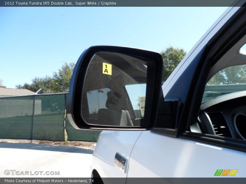 Super White / Graphite 2012 Toyota Tundra SR5 Double Cab