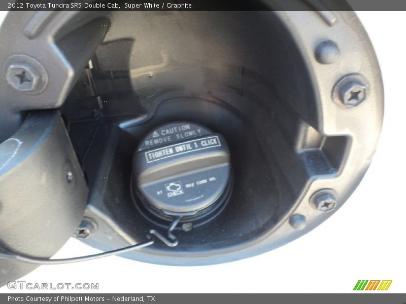 Super White / Graphite 2012 Toyota Tundra SR5 Double Cab