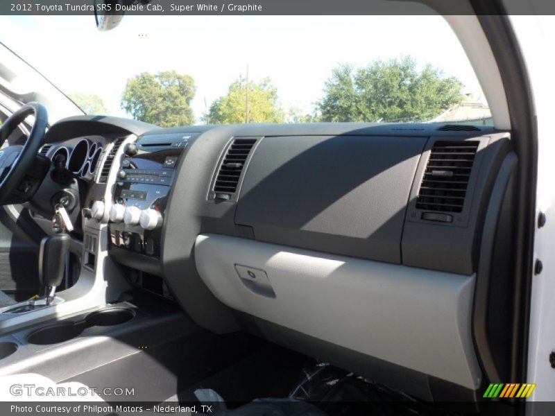 Super White / Graphite 2012 Toyota Tundra SR5 Double Cab