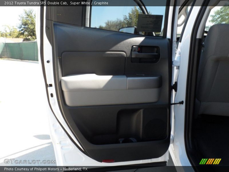 Super White / Graphite 2012 Toyota Tundra SR5 Double Cab