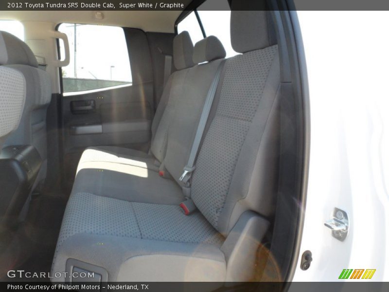 Super White / Graphite 2012 Toyota Tundra SR5 Double Cab